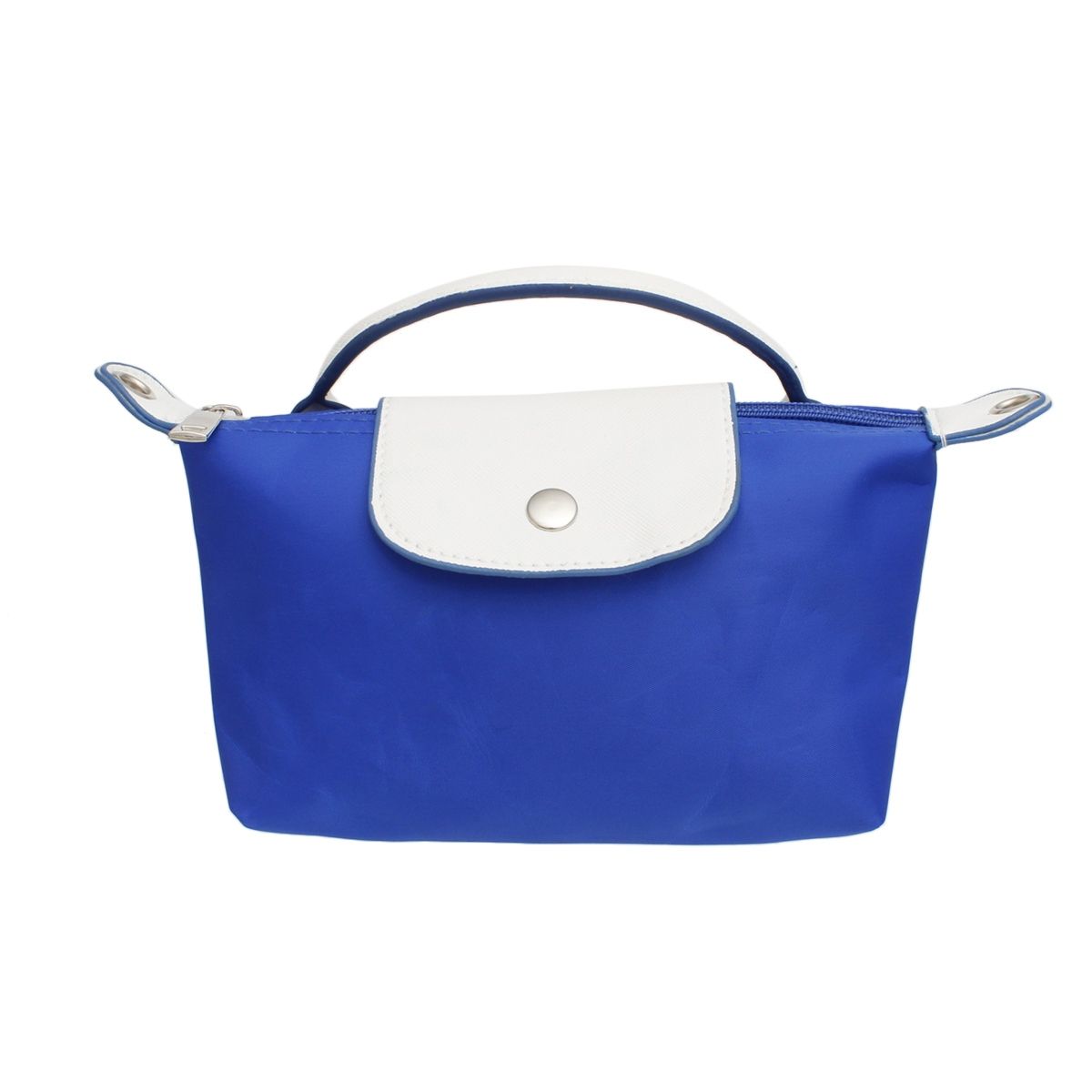 ZPB Sorority Blue Nylon Mini Pouch Handle Strap