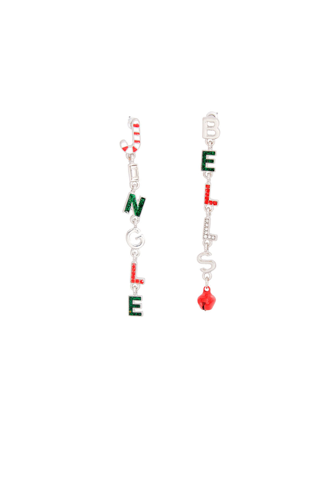 Dangle Xmas Long Jingle Bells Earrings for Women