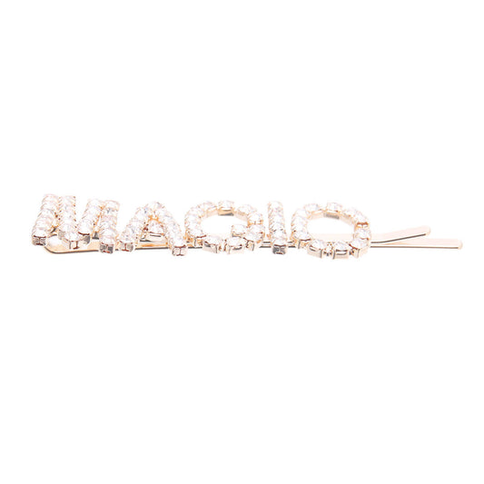 Gold MAGIC Sparkle Hair Pin