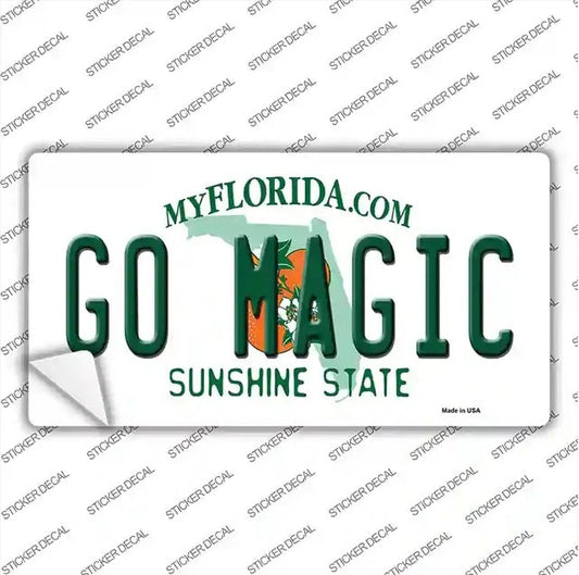 Go Magic Peel and Stick Bumper Stickers