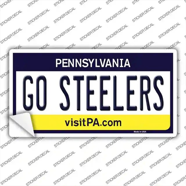 Go Steelers Fans Bumper Sticker