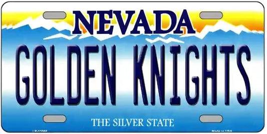 Golden Knights Nevada Novelty License Plate