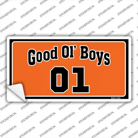 Dukes Of Hazard Good Ol Boys Novelty Bumper Sticker