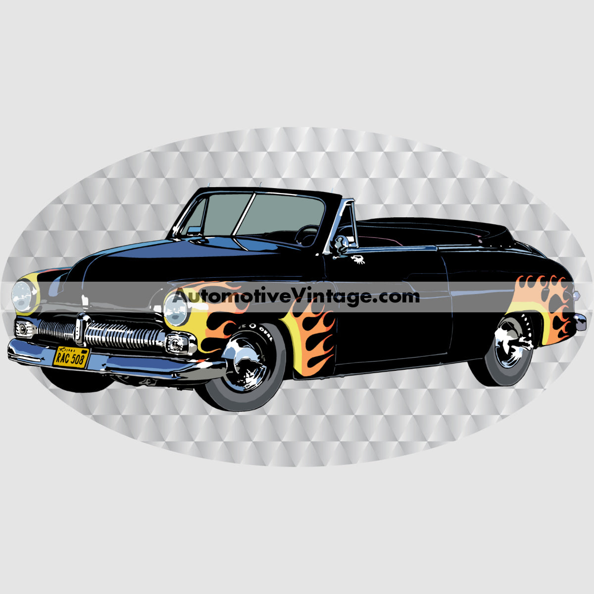 Grease Scorpions Mercury Famous Car Chest Logo T-shirt