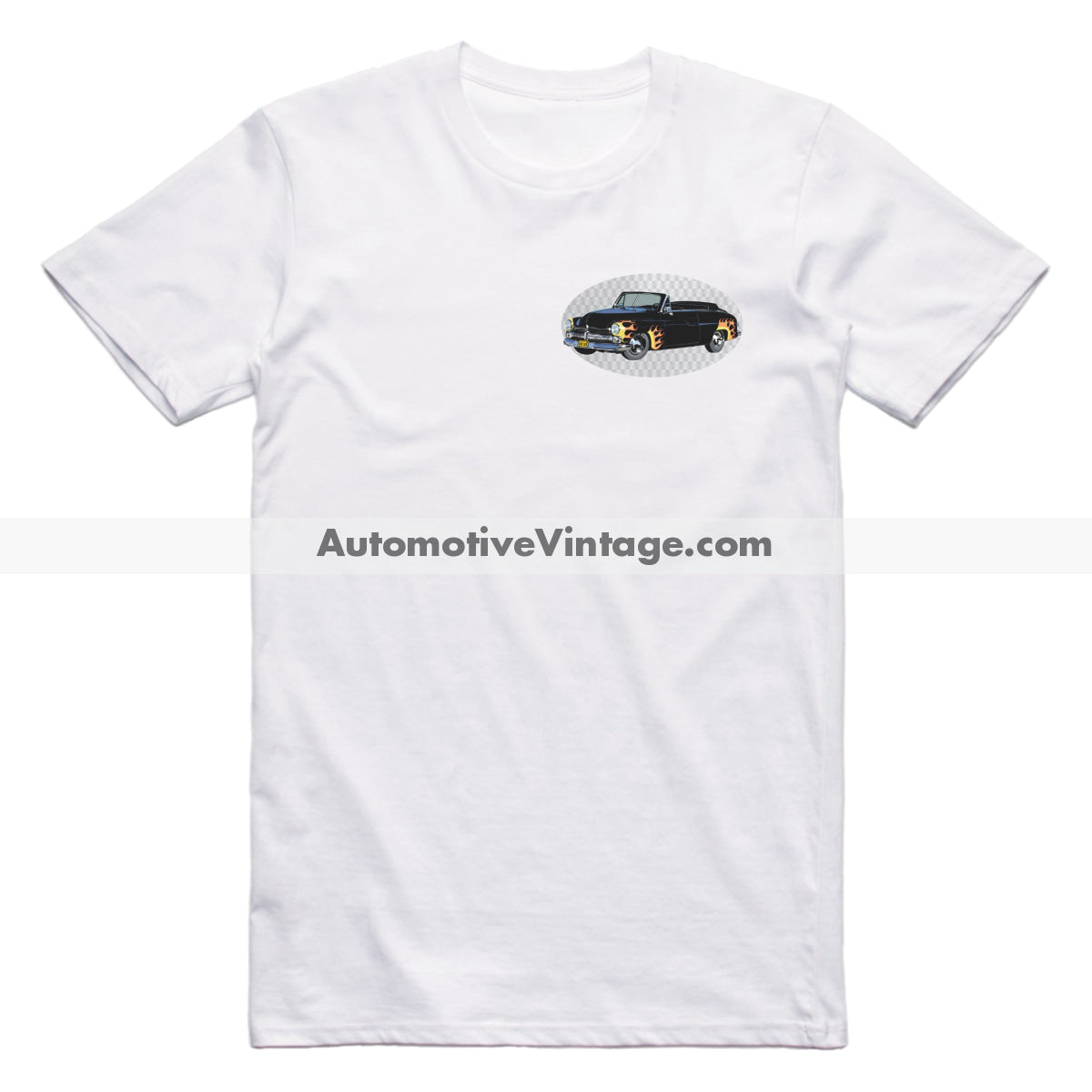 Grease Scorpions Mercury Famous Car Chest Logo T-shirt