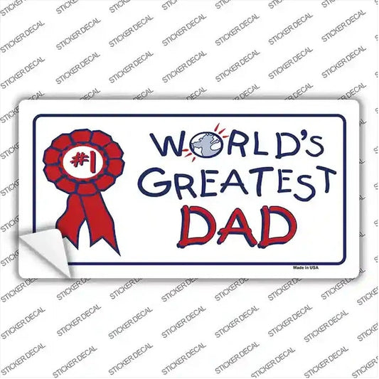 Worlds Greatest Dad Bumper Sticker