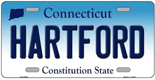 Hartford CT Bicycle License Plate