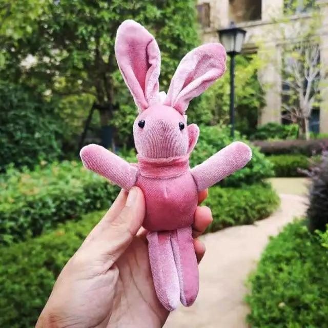 High Quality Soft 18-20CM Teddy Bear Stuffed Plush Toys Cute Dress Rabbit Pendant Dolls Gifts Birthday Wedding Party Decor