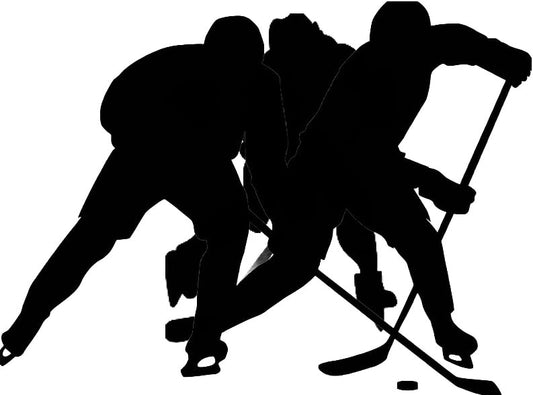 Hockey Players Silhouette