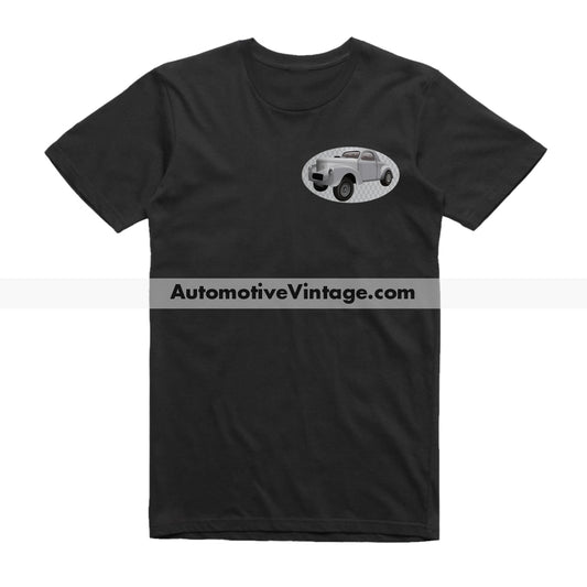 Hot Rod Willys Famous Car Chest Logo T-shirt