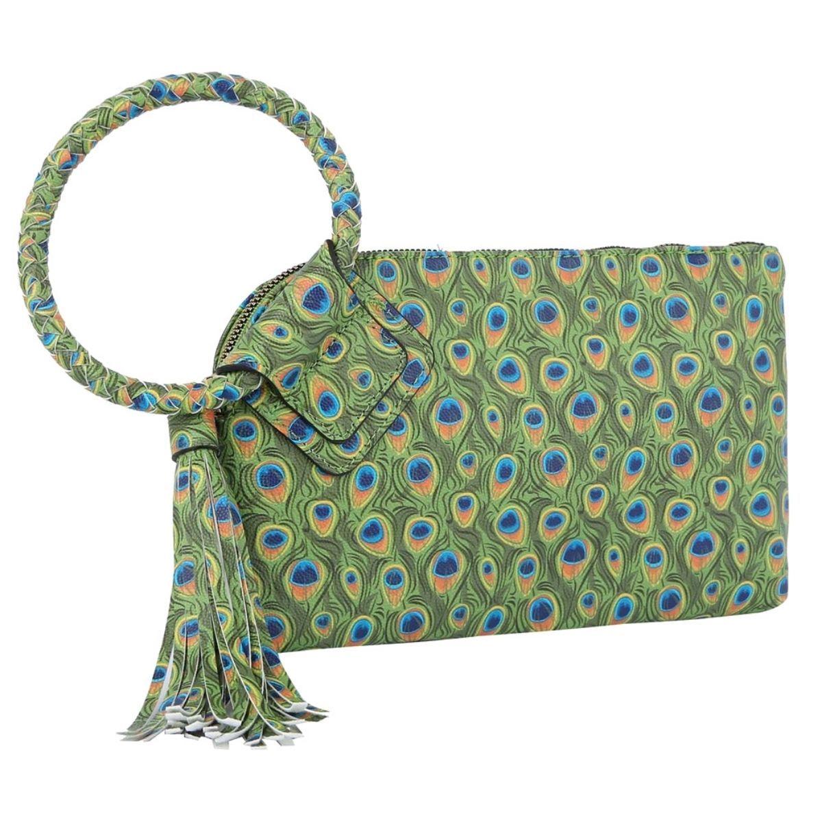 Peacock Green Bangle Clutch