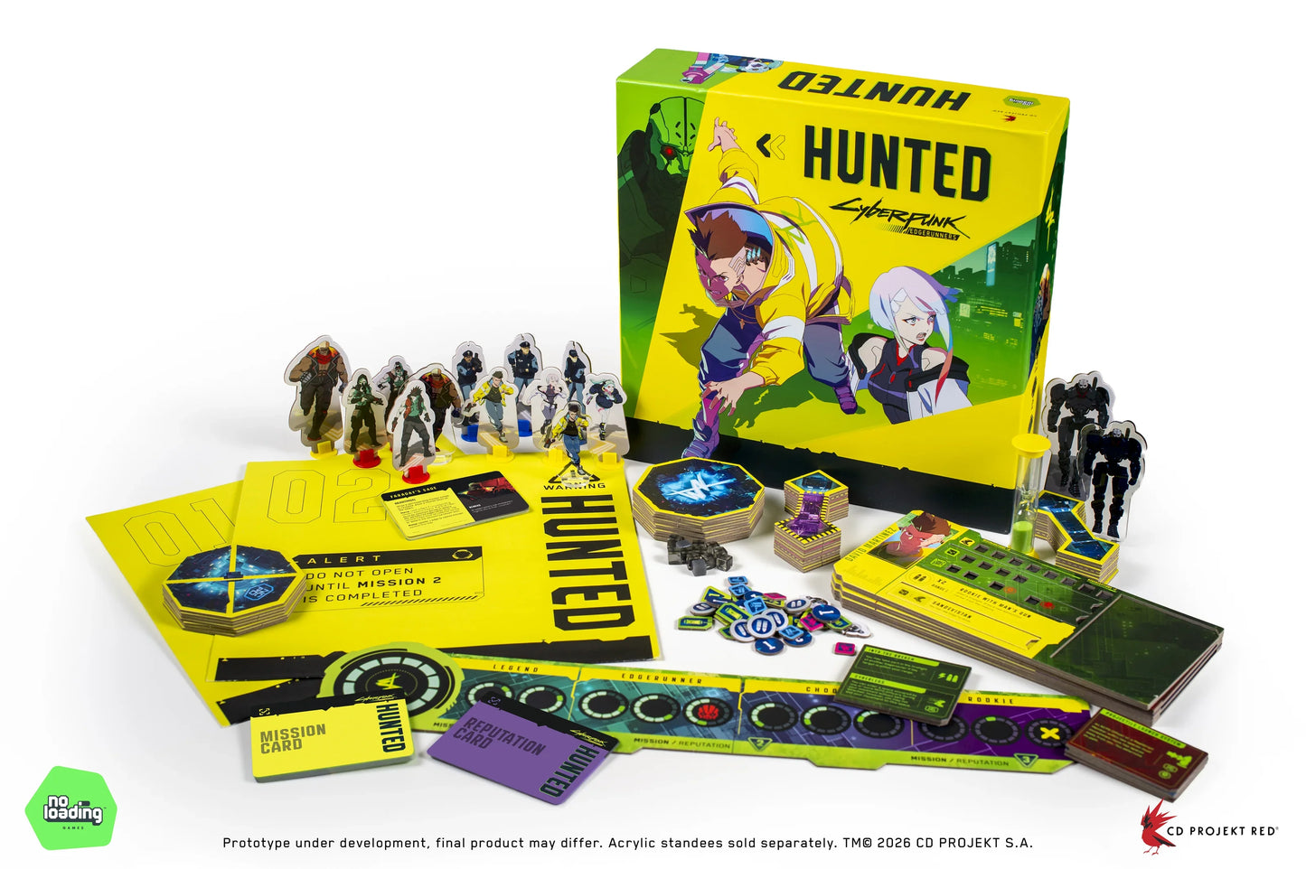 Cyberpunk: Edgerunners - Hunted Boardgame