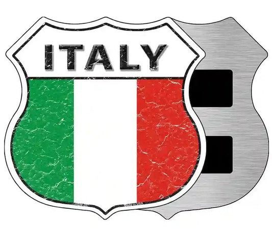 Italy Highway Shield Magnet