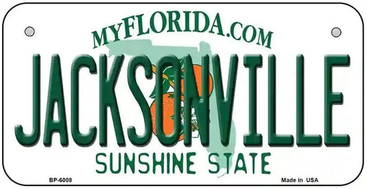 Jacksonville Florida Bicycle License Plate