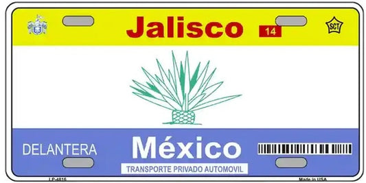 Jalisco Mexico Novelty License Plate