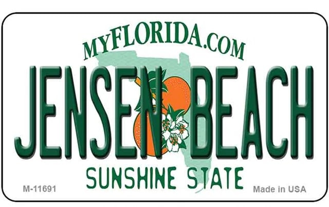Jensen Beach Florida Refrigerator Magnet