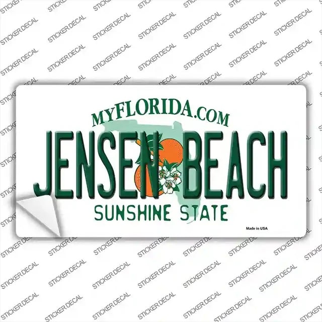 Jensen Beach Florida Sticker Decal