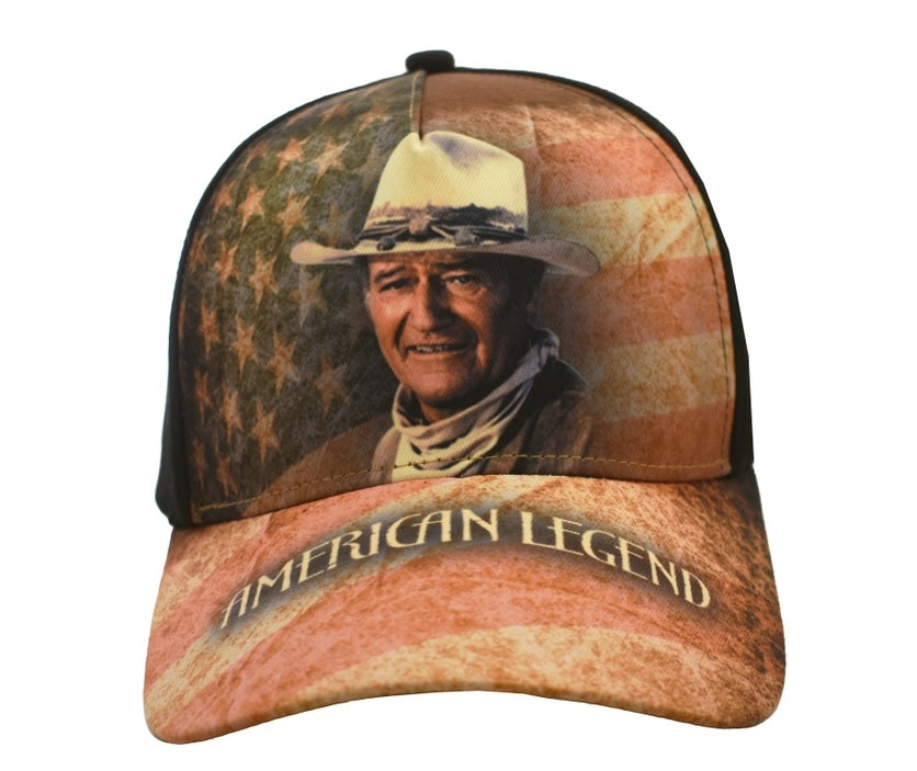 John Wayne American Legend Polyester Athletics Ball Cap Hat