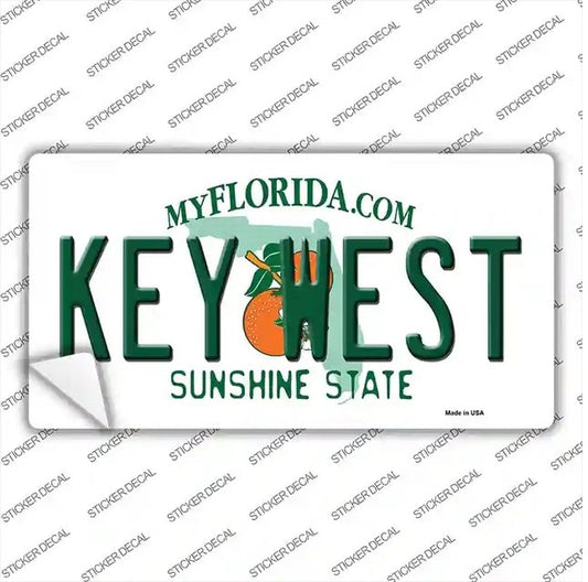 Key West Florida Bumper Sticker