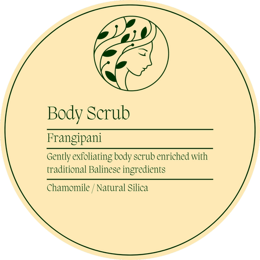 Handmade Balinese Exfoliating Body Scrub (Vegan Options) 80gm