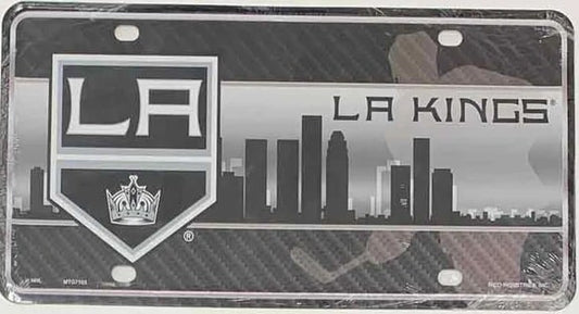 Los Angeles KIngs Metal License Plate