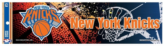 NY Knicks NBA Bumper Sticker