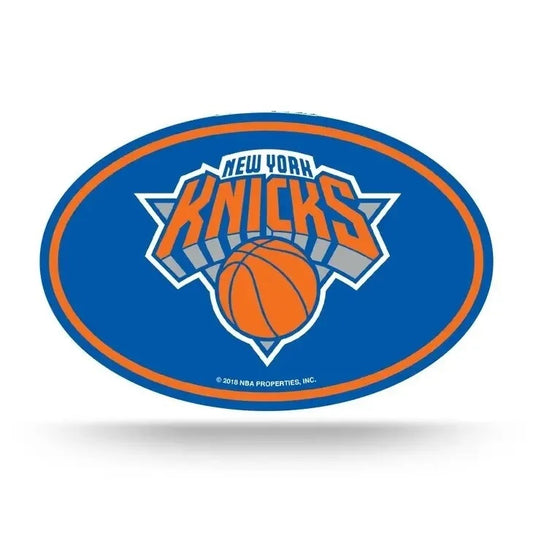 New York Knicks Oval NBA Full Color 3X5 Inch Decal Sticker
