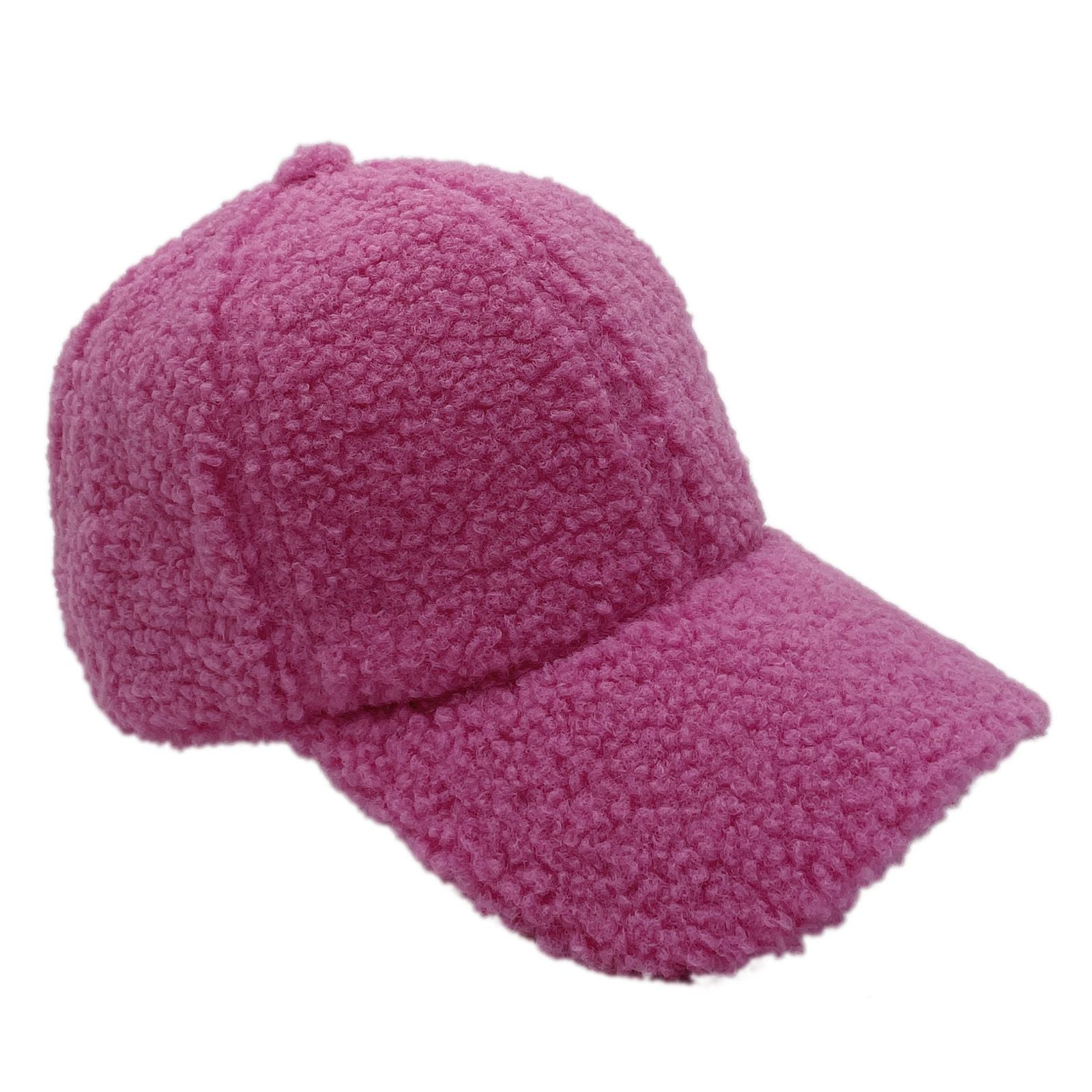 AKA Sorority Pink Sherpa Baseball Hat for Women