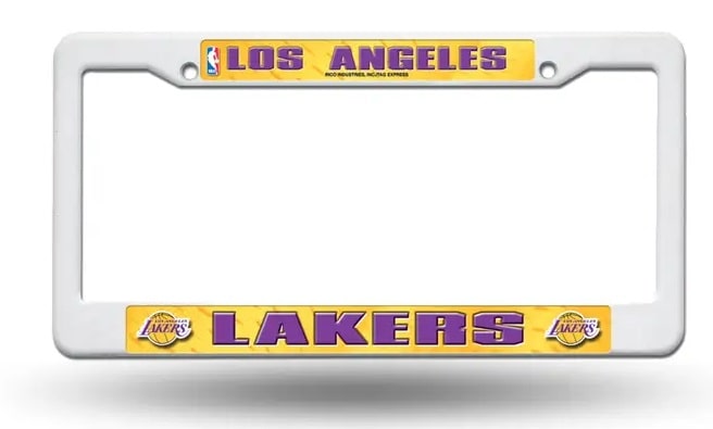 Los Angeles Lakers License Plate Frame