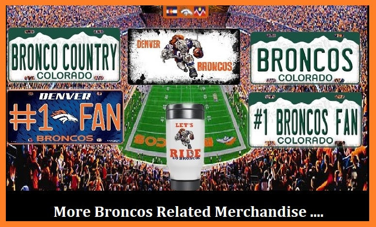 More Broncos Fan Merchandise