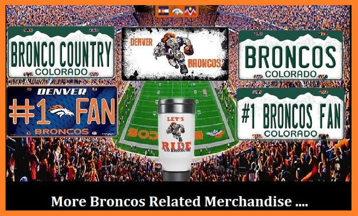 Bronco Fan Merchandise