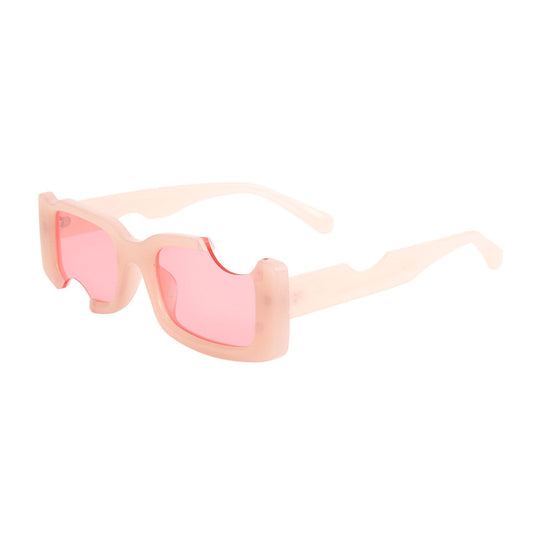 Rose Pink  Puzzle Sunglasses