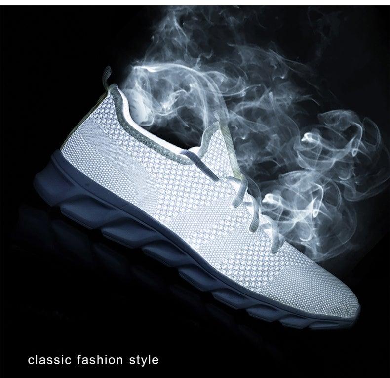 Light Mans Running Shoes Comfortable Breathable Men's Sneaker Casual Antiskid And Wear-Resistant Jogging Mens Sport Lace Up Low Top Jogging Man Athletic Sneakers