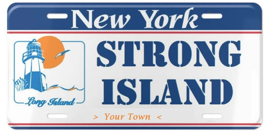 Long Island NY Strong Island License Plates