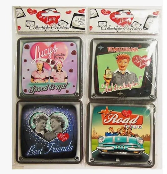 Lucille Ball / I Love Lucy Coasters 