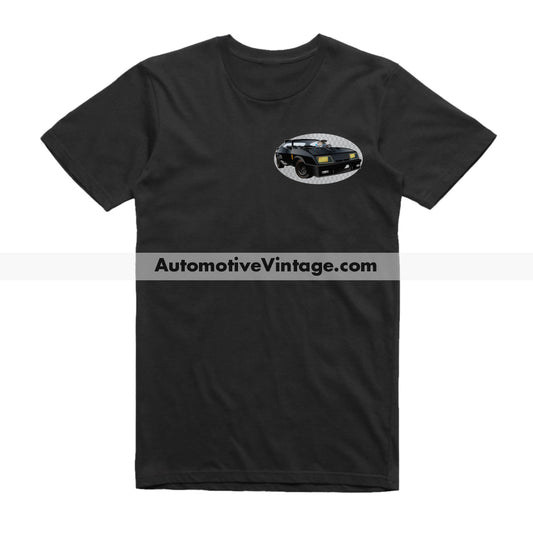 Mad Max Interceptor Famous Car Chest Logo T-shirt