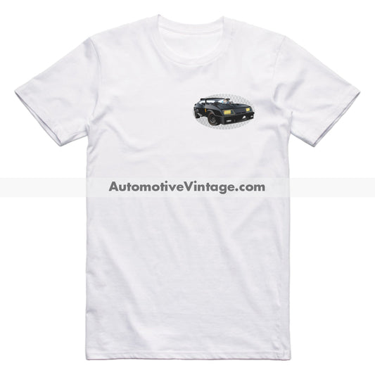 Mad Max Interceptor Famous Car Chest Logo T-shirt