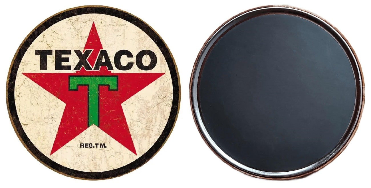 Texaco Round Vintage Refrigerator Magnet