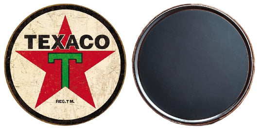 Texaco Round Vintage Refrigerator Magnet