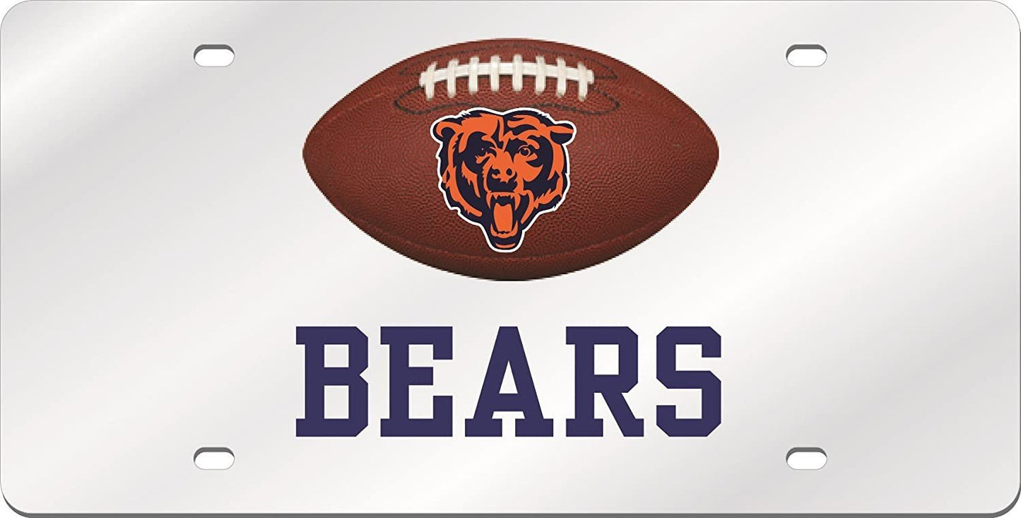 Chicago Bears Premium Laser Cut Tag License Plate
