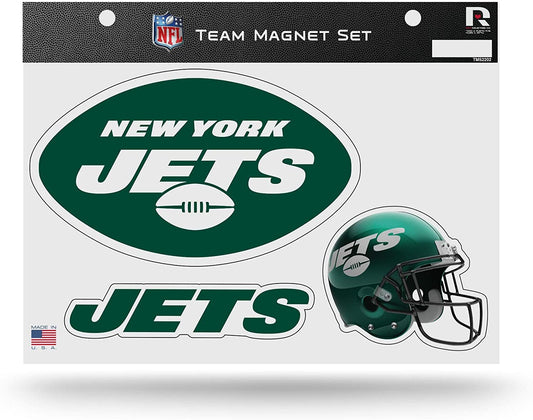  NFL New York Jets Die Cut Team Magnet Set