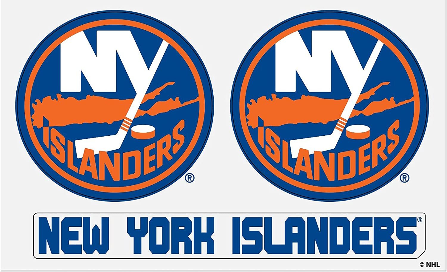 New York Islanders 3 Piece Multi Magnet Set