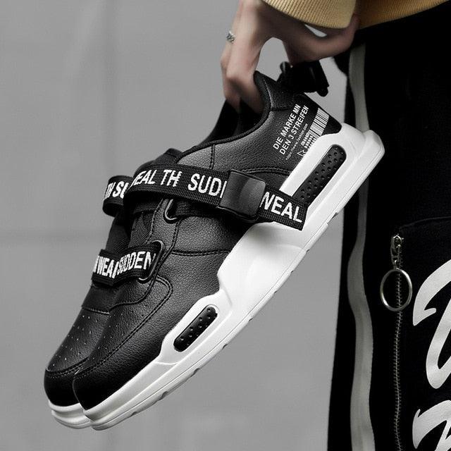Men's High Quality Top Fashion Leather Sneakers Trend Comfortable Man Casual Shoes Outdoor Non-slip Breathable Mens Basketball Luxury Fashion Running Sneakers