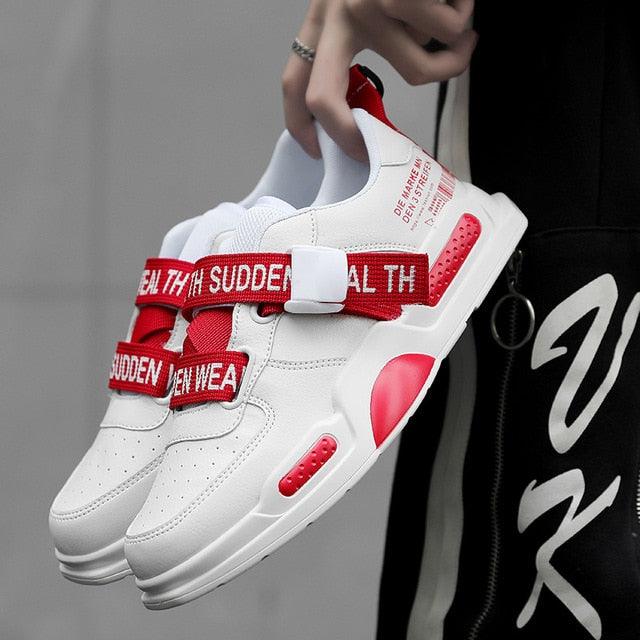 Men's High Quality Top Fashion Leather Sneakers Trend Comfortable Man Casual Shoes Outdoor Non-slip Breathable Mens Basketball Luxury Fashion Running Sneakers