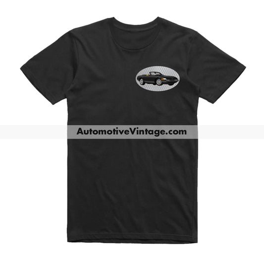 Miami Vice Ferrari Daytona Famous Car Chest Logo T-shirt