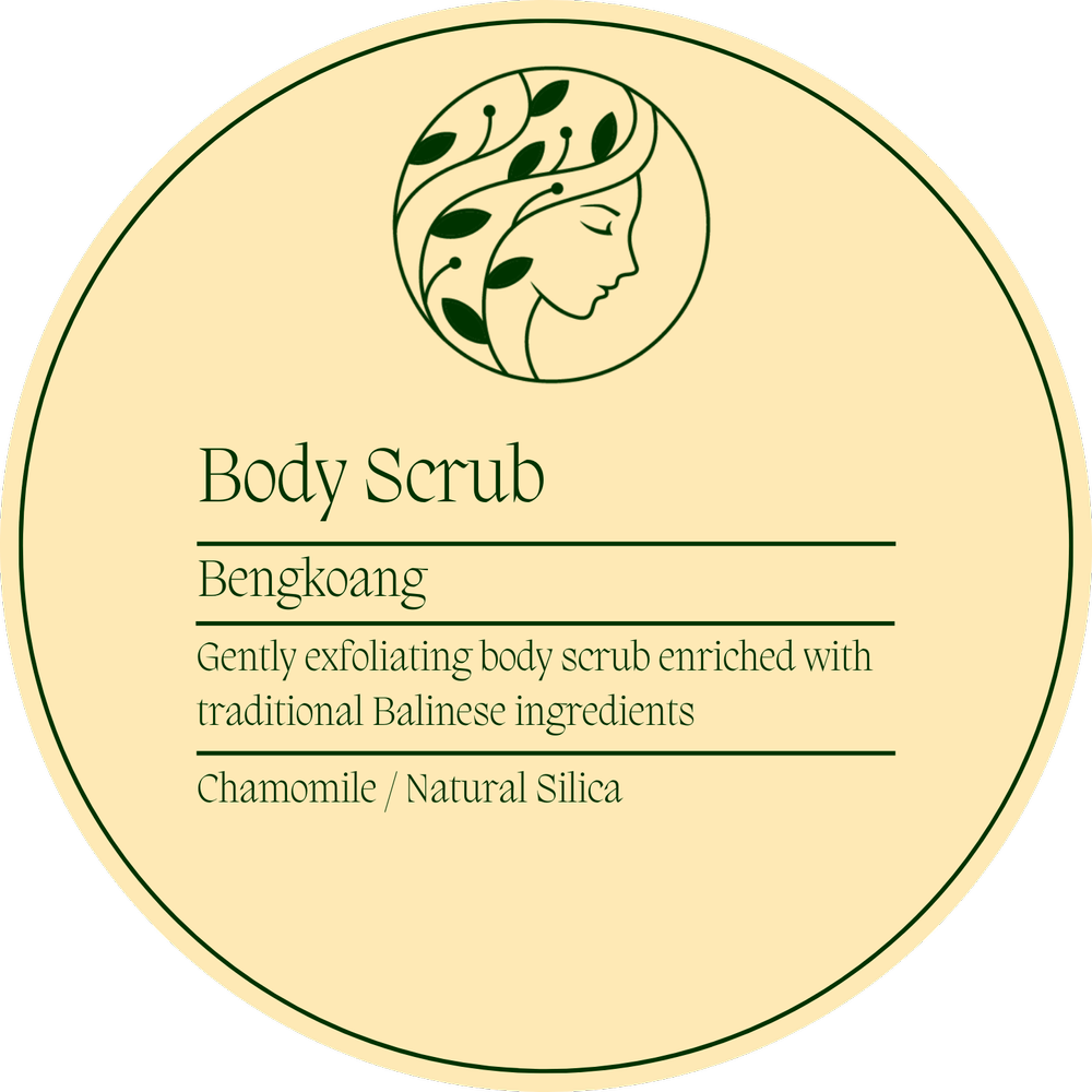 Handmade Balinese Exfoliating Body Scrub (Vegan Options) 80gm