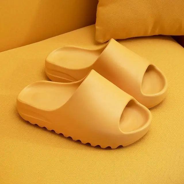 Modern Thick Soft Slippers Classic Non-slip Flip Flops Spa Slippers Indoor Outdoor Summer Unisex Flip Flops
