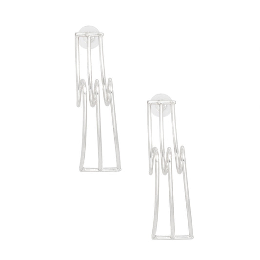 Studs Silver Spring Industrial-luxe Earrings Women