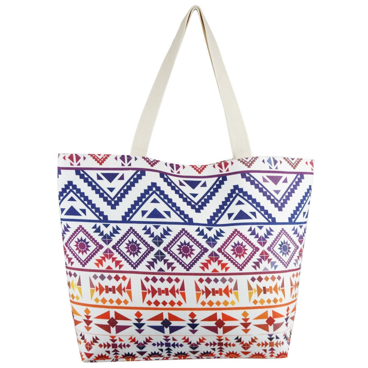 Colorful Tribal Beach Tote