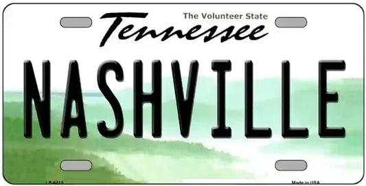 Nashville Tennessee New Vanity License Plate
